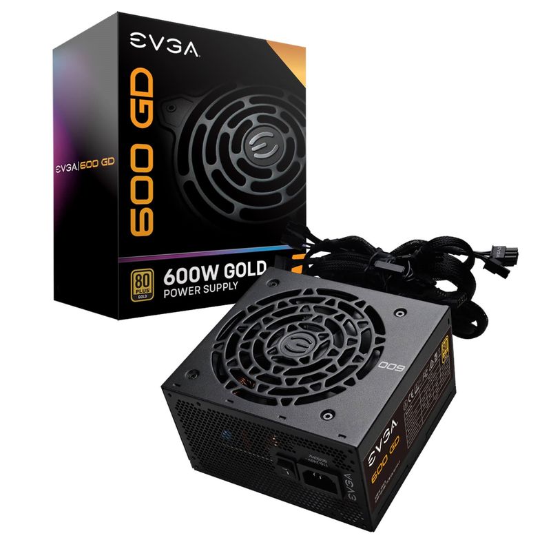 EVGA - Fuente De Poder EVGA 600W GD Gold 80 Plus