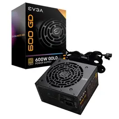 EVGA - Fuente De Poder 600W GD Gold 80 Plus