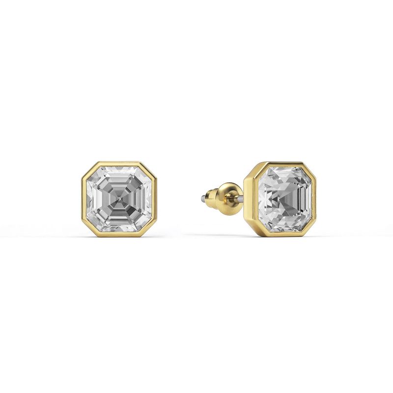 BLOOM CRYSTAL - Aros Mini diamante cuadrado Asscher con cristal de Austria