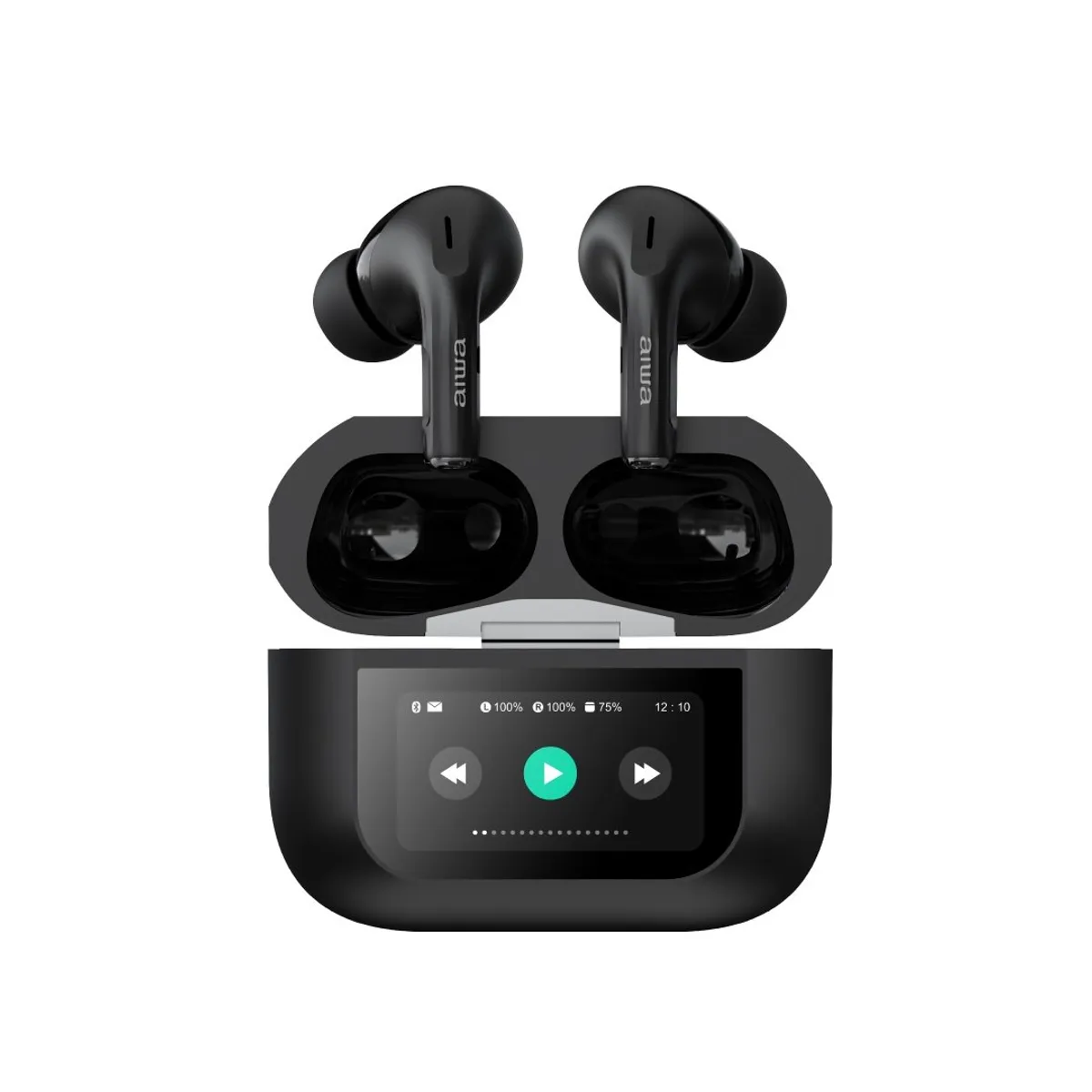 AIWA - Audífonos Aiwa In Ear Pantalla Táctil Bluetooth Aw-twsgpro