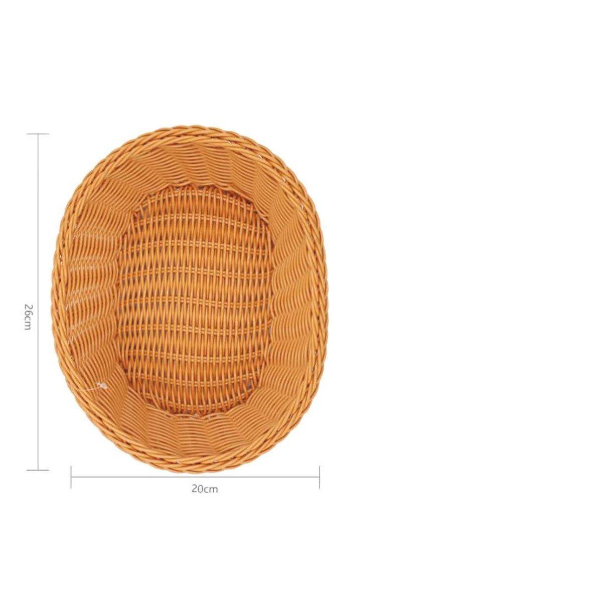 GENERICO - Panera marron  26x20cm