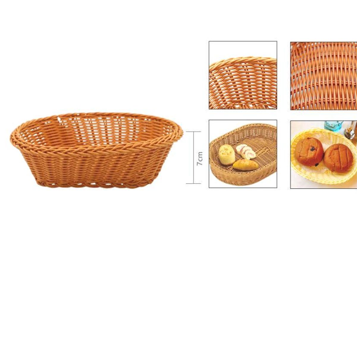 GENERICO - Panera marron  26x20cm