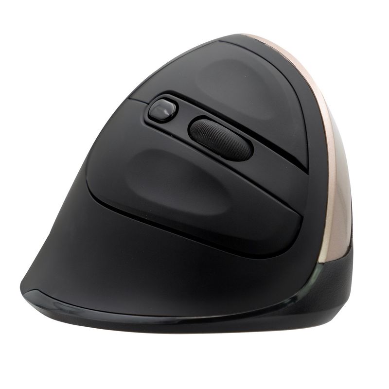 GENIUS - MOUSE VERTICAL ERGO 8250S INALAMBRICO CHAMPAGNE GOLD - Negro OPEN BOX