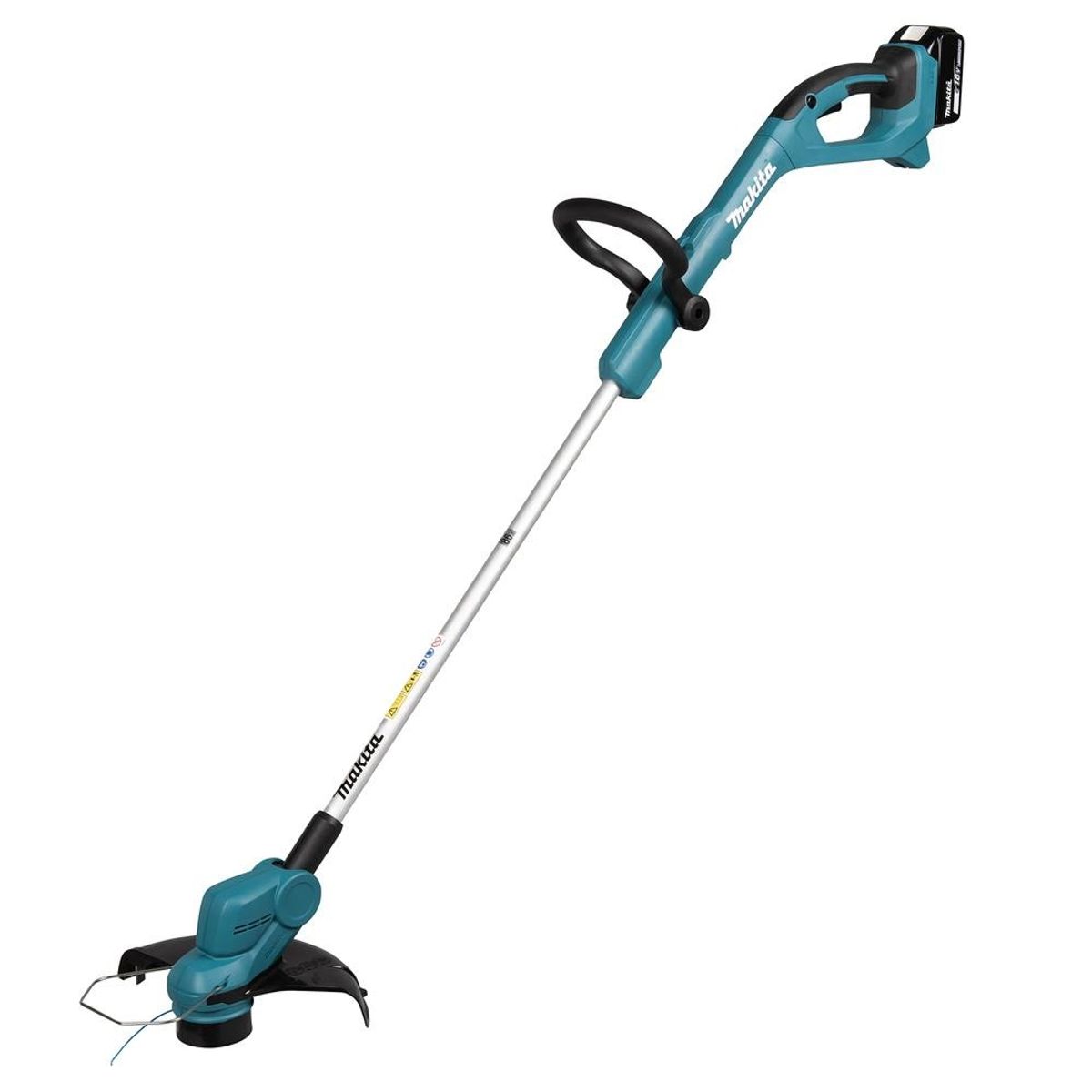 MAKITA - ORILLADORA MAKITA DUR193RF 18V 300M MANGO O+1BAT 3AH+CAR