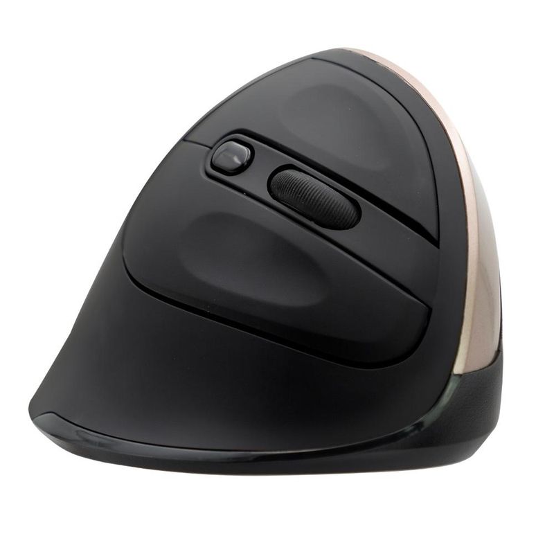 GENIUS - MOUSE VERTICAL ERGO 8250S INALAMBRICO CHAMPAGNE GOLD - Negro