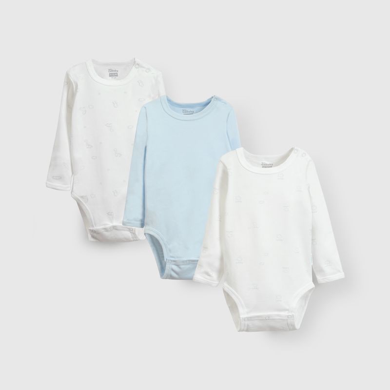 COLLOKY - Pack de Bodie Niño Celeste 56047 Colloky_.