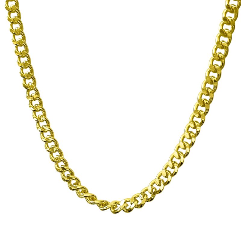 ANDREA COGGIOLA JOYAS - Cadena Grumet Grueso Enchapado Oro 18K