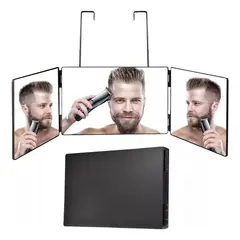 GENERICO - Espejo De 3 Vías Para Corte De Pelo Automático Sin Led