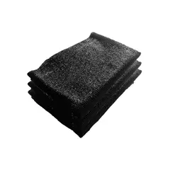 QRUBBER - Malla Raschel Negra 4,2 x 100 Mts. Sombra 65% -