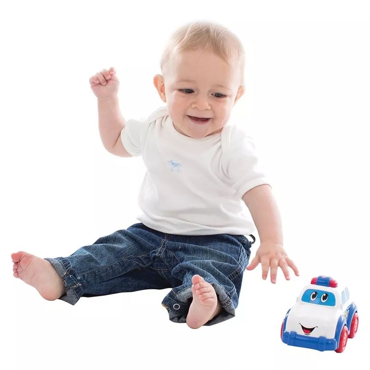 PLAYGRO - Juguete Auto Policial Con Sonido Playgro