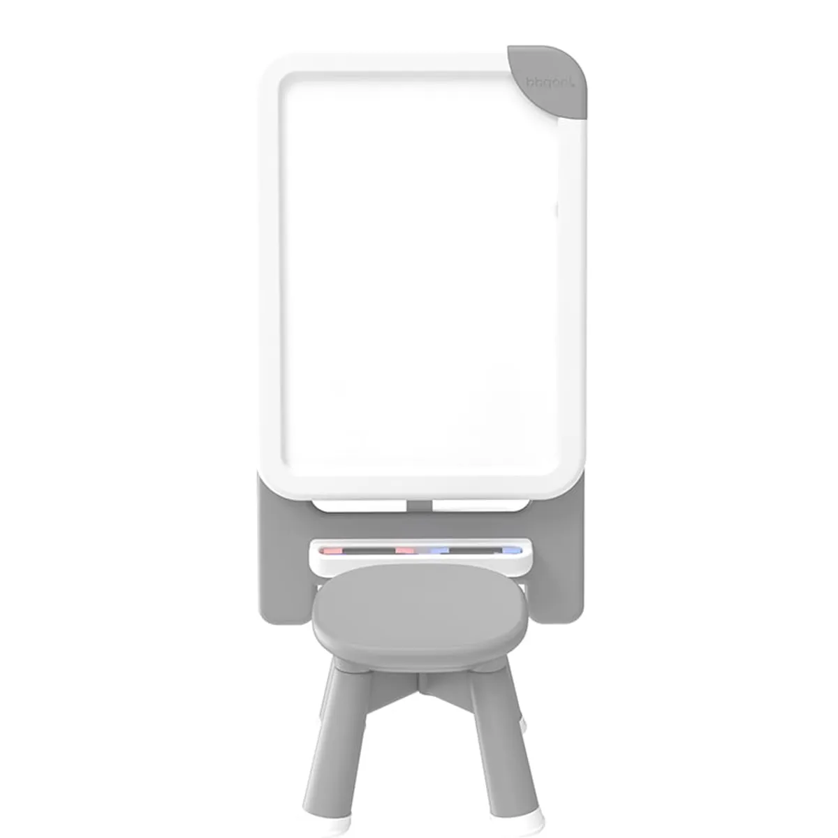 BBQOOL - Pizarra Didáctica Board Grey + Plumones + Borrador