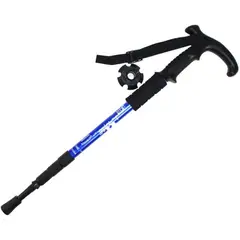 GENERICO - Bastón Trekking Campsor Aluminio Ajustable Mango Ergonómico