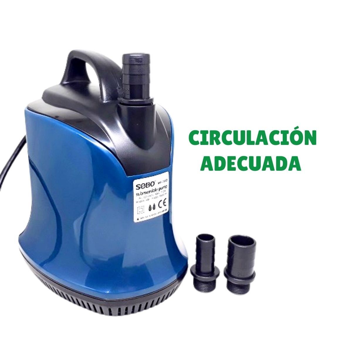 GENERICO - Bomba De Agua Sumergible 4500 l/h Sobo Para Acuarios