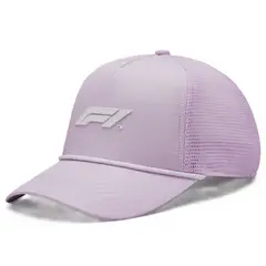 FORMULA 1 - Gorro Oficial Logotipo F1 3D Con Malla Rosa Pastel