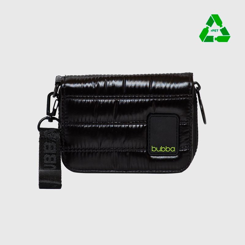 BUBBA - Billetera Classic Onyx Black Mini Rpet 2.0 Bubba Essentials