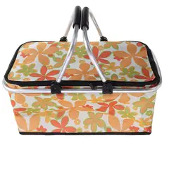 AUCKLAND OUTDOOR - Bolso Termico Plegable Astromelias Cooler Canasta Picnic