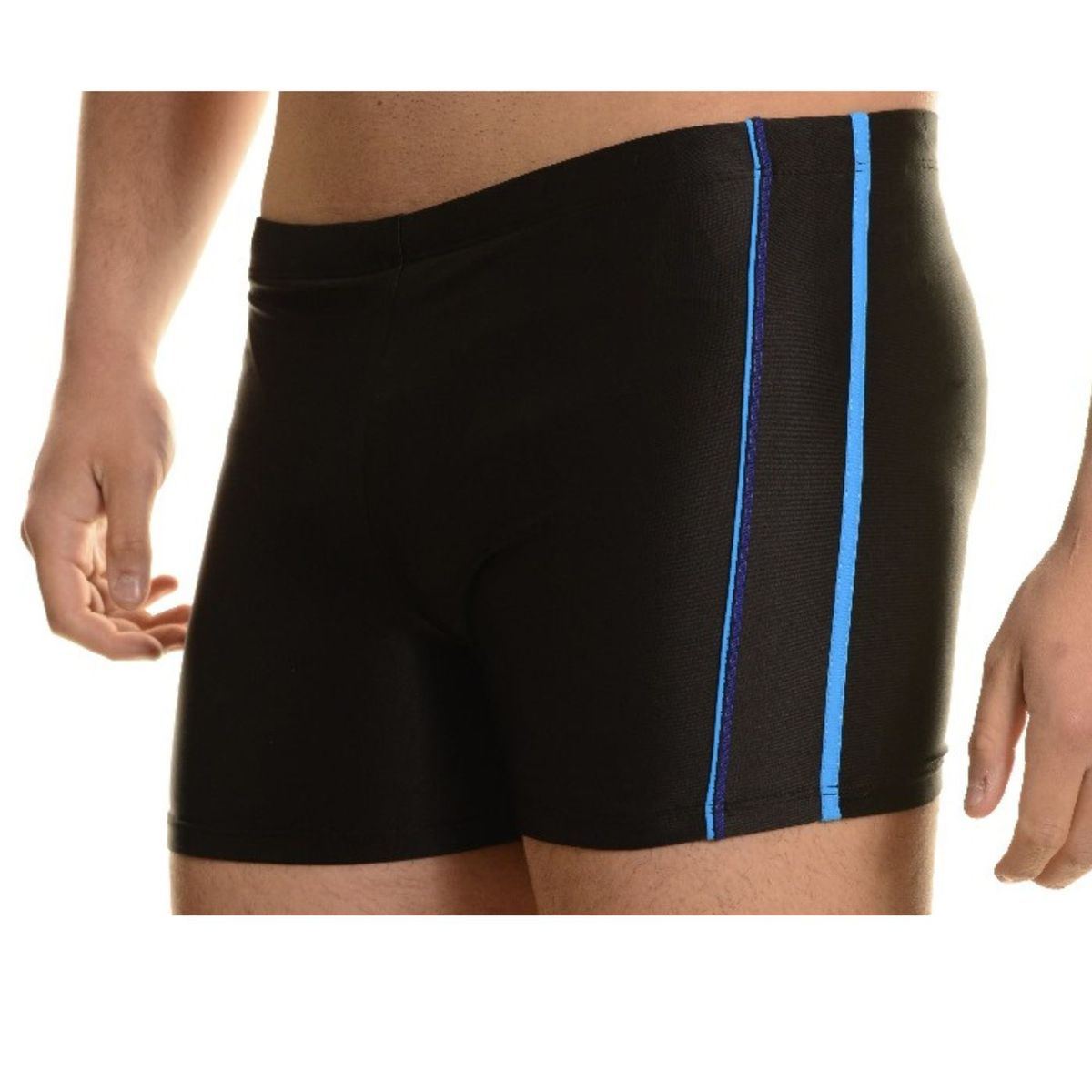LIKE SHOP - Traje De Baño Lycra Hombre Deportivo Natación Ajustado Brasil 8336