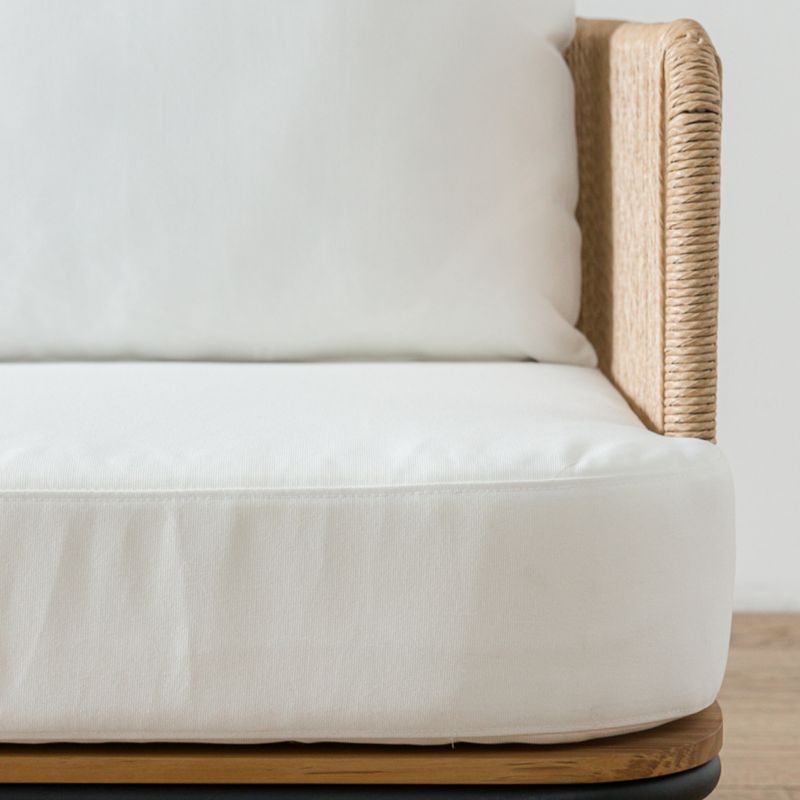 AMOBLE - Sofa terraza Borno 240 Blanco Amoblé