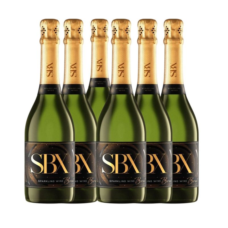 SBX SUBERCASEAUX - 6  Espumante Sbx Subercaseux Brut - Elegancia Y Sabor Excepcional