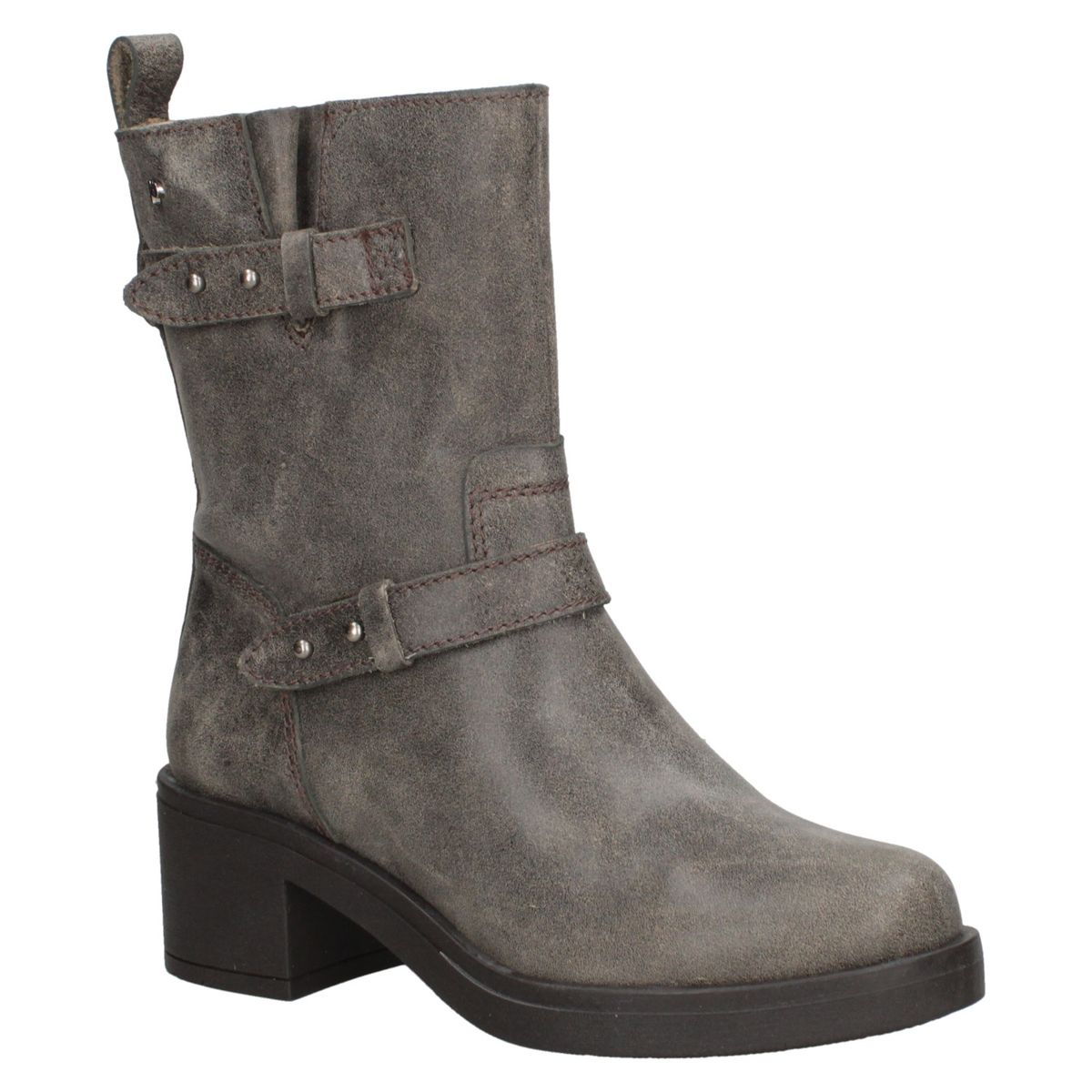 POLLINI - Bota Casual Mujer Gris Pollini
