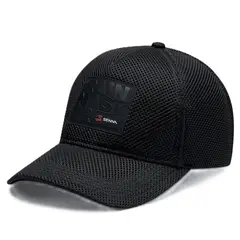 FORMULA 1 - Gorro Jockey Oficial Ayrton Senna Colección Rain Master Negro