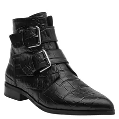 POLLINI - Botín Casual Mujer Negro