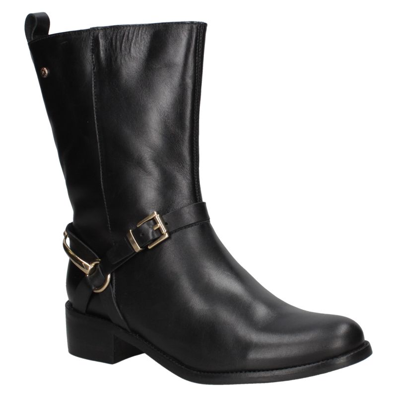 POLLINI - Bota Casual Mujer Negro Pollini