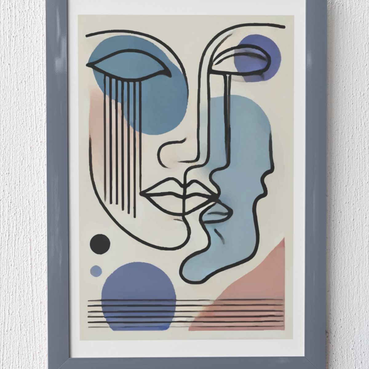 GENERICO - Dualidad de Rostros con Sombras Suaves