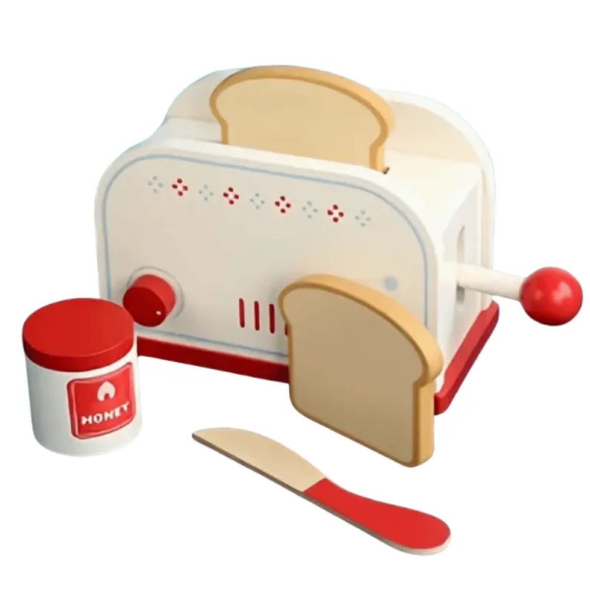 OEM - Tostadora Juego de Cocina de Madera