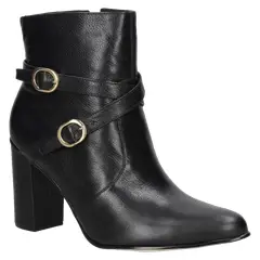 MINGO - Botín Casual Mujer Negro