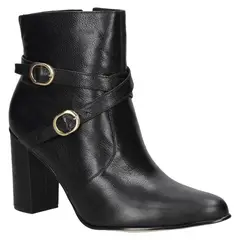 MINGO - Botín Casual Mujer Negro