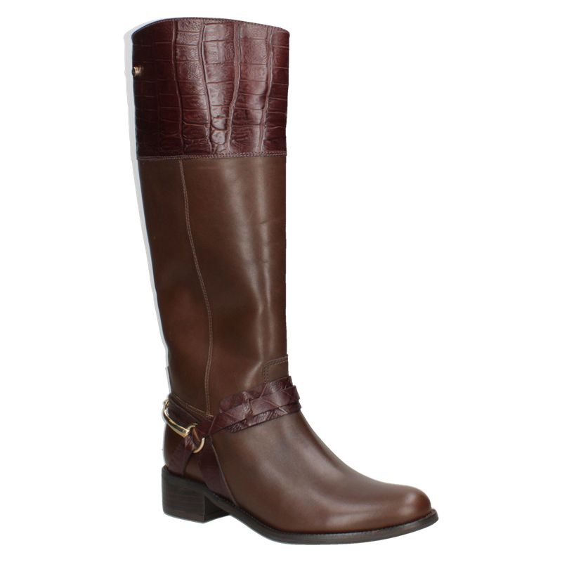 MINGO - Bota Casual Mujer Marrón Mingo