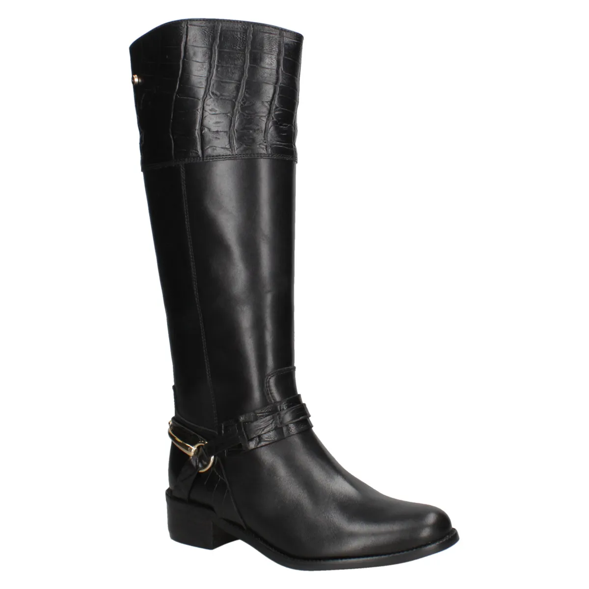 MINGO - Bota Casual Mujer Negro Mingo