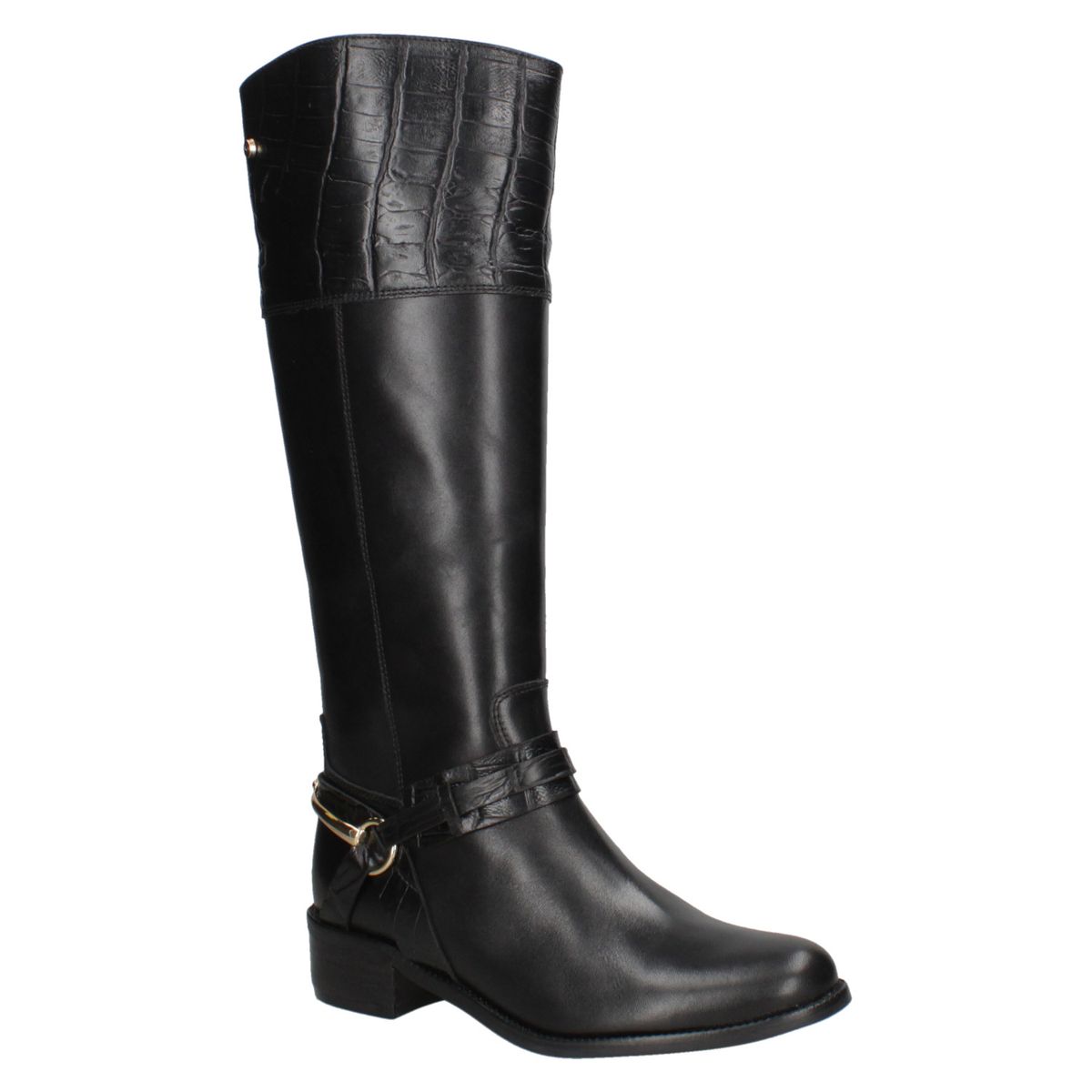 MINGO - Bota Casual Mujer Negro Mingo