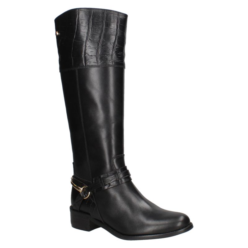 MINGO - Bota Casual Mujer Negro Mingo