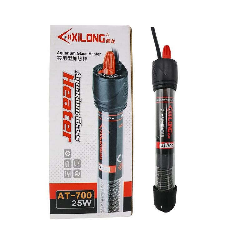 GENERICO - Termocalefactor 25W Xilong De Vidrio para Acuarios