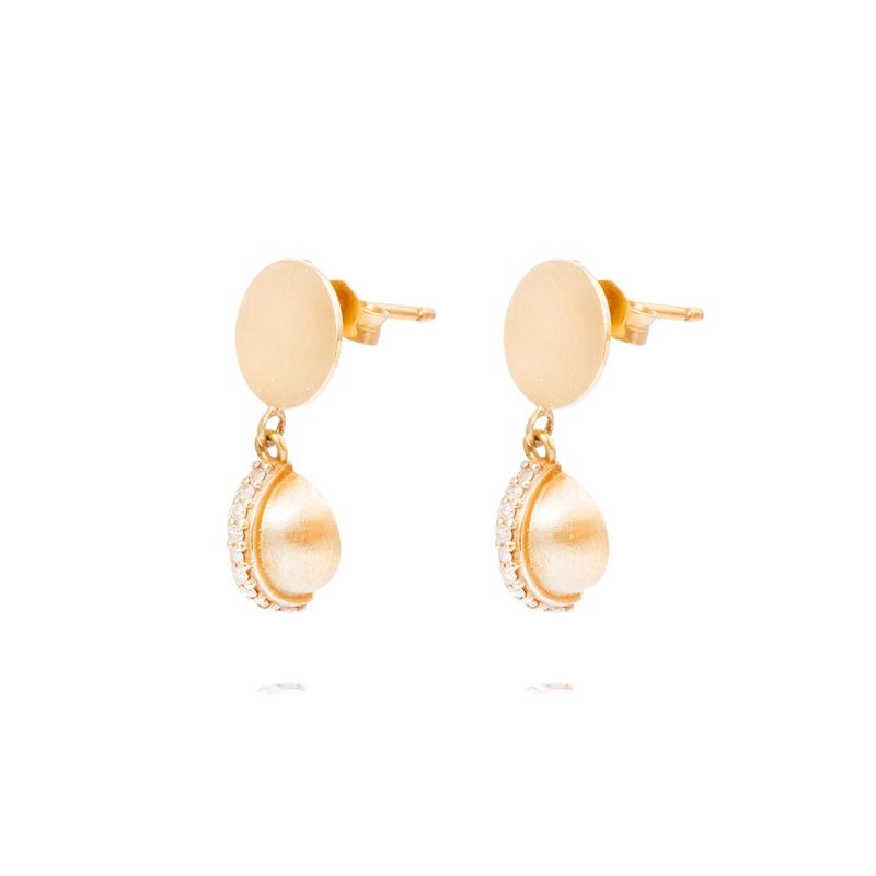 JB JOYAS BARON - Aros Oro Amarillo 18kt Diamantes 20x0,5 Pts