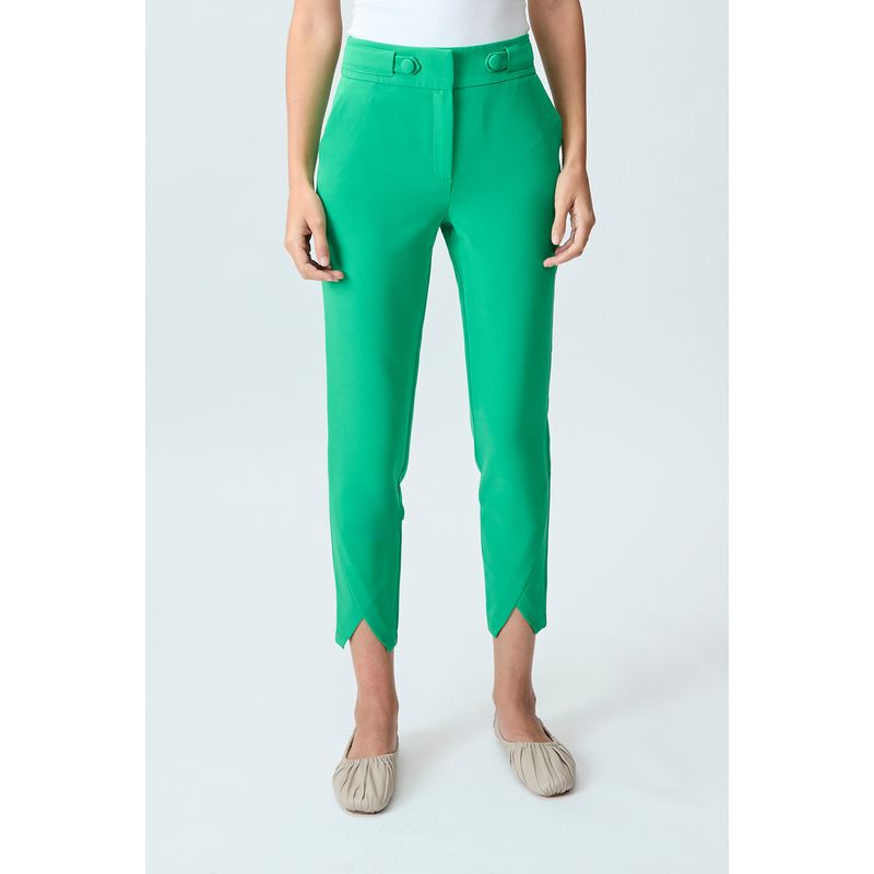 IO - Pantalon Verde Musgo Mujer Io