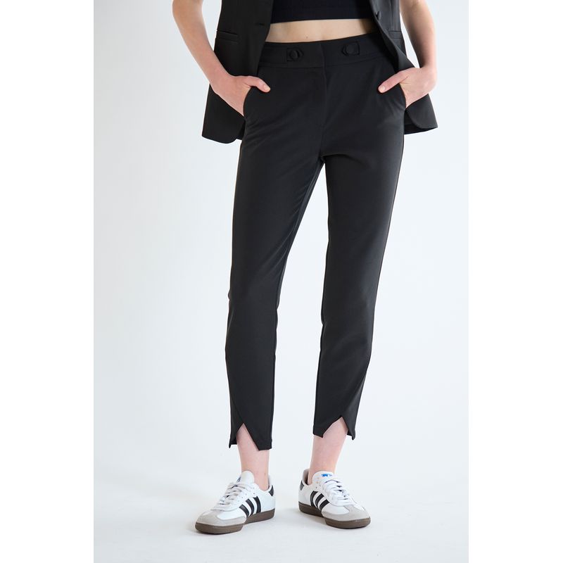 IO - Pantalon Negro Mujer Io