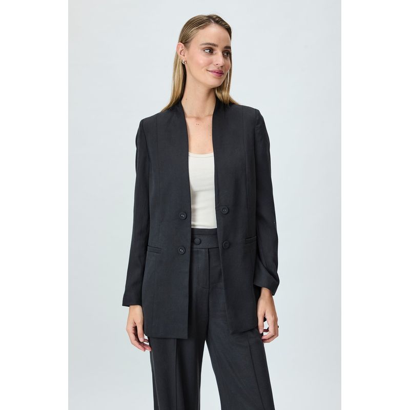 IO - Blazer Negro Mujer Io
