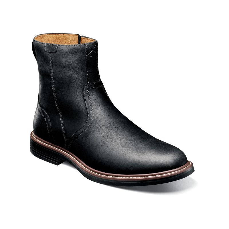 FLORSHEIM - Botines Casual Negro Norwalk Side Zip Boot