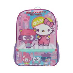 HELLO KITTY - Mochila Niña Friends Rosado