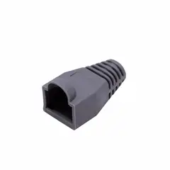 GENERICO - Capuchón Bota para RJ-45 Gris (Bolsa 100 unidades)