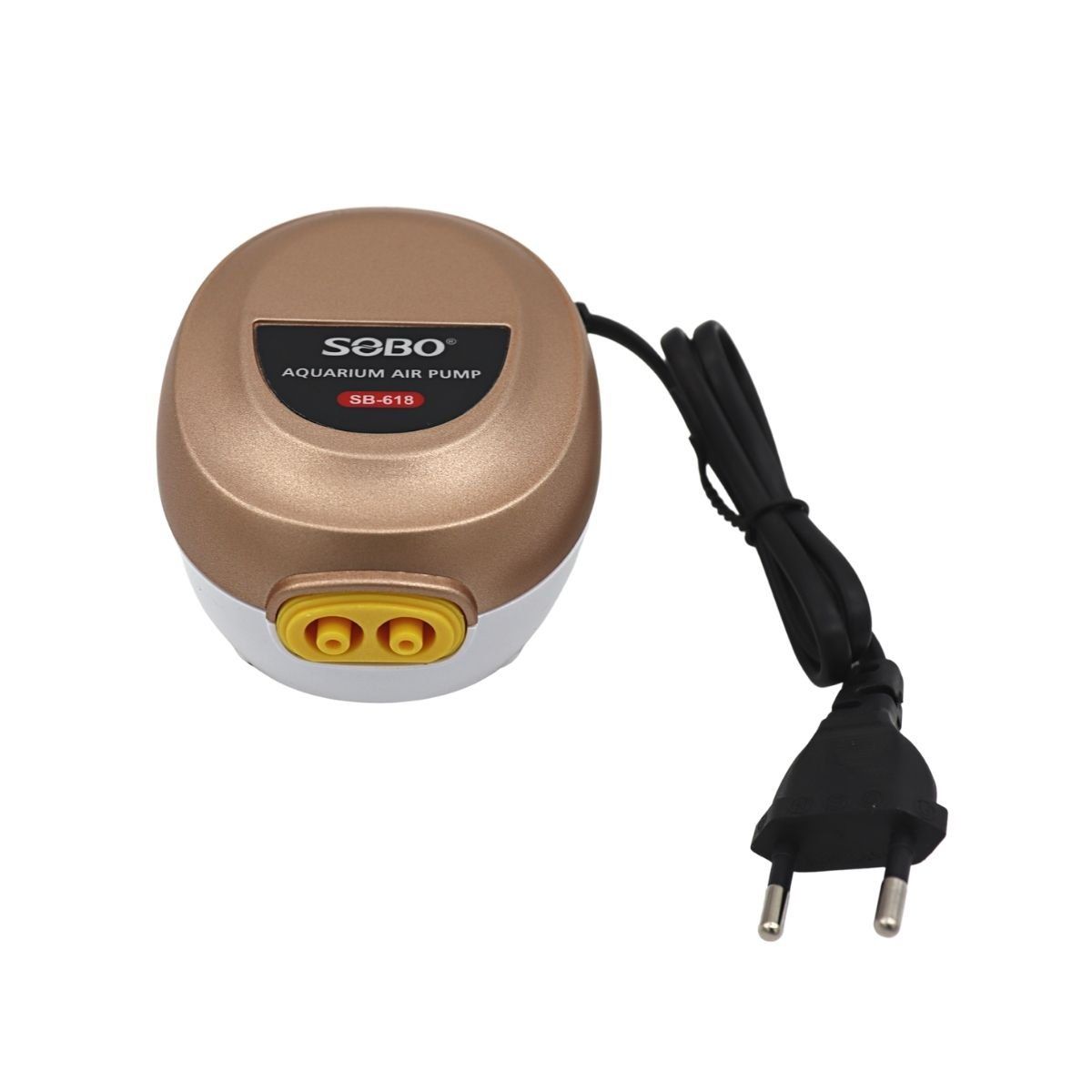 GENERICO - Bomba De Aire 2 Salidas Sb-618 Sobo Aireador Con Regulador