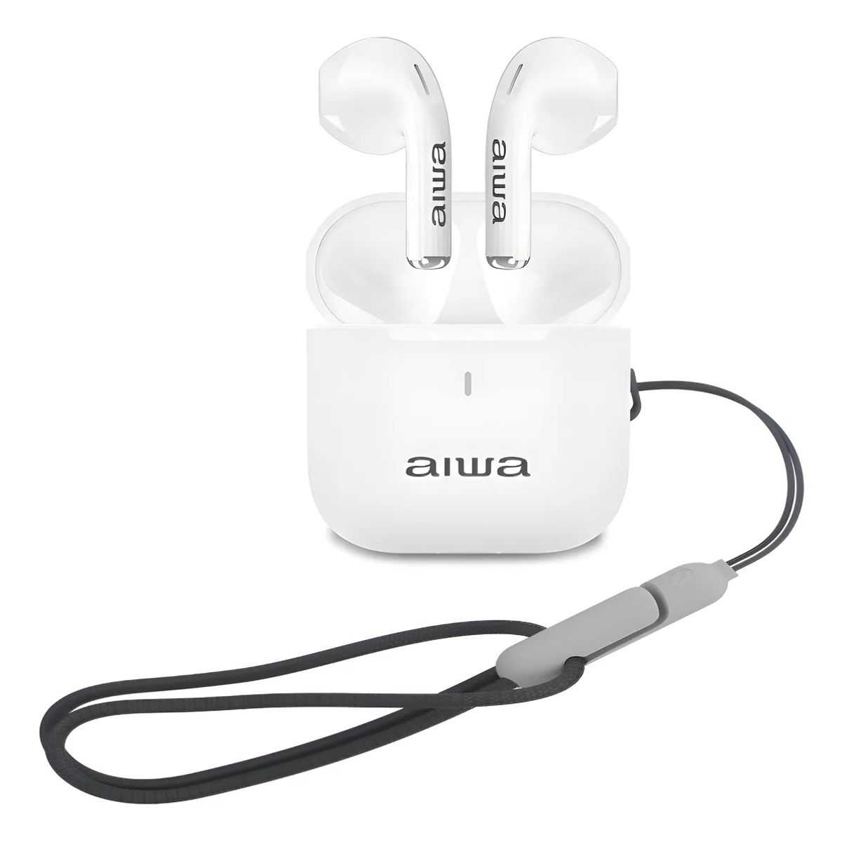 AIWA - Audífono Inalámbrico Aiwa Táctil Con Función Tws Aw-twsg100w