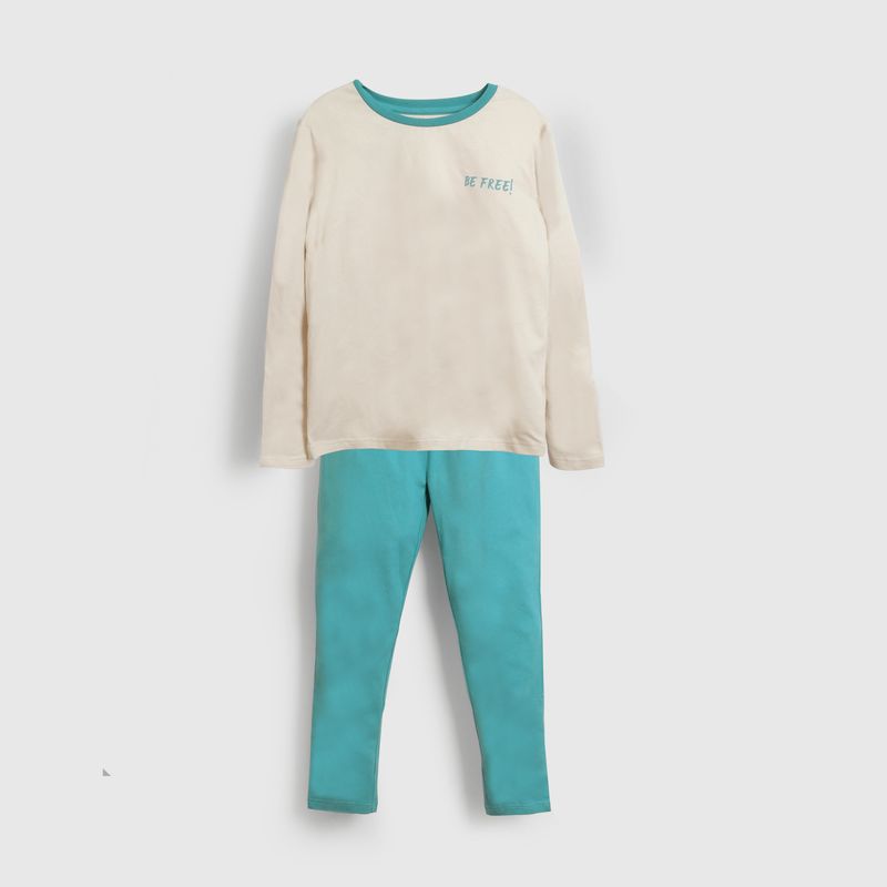 COLLOKY - Pijama Niño Verde 55934 Colloky