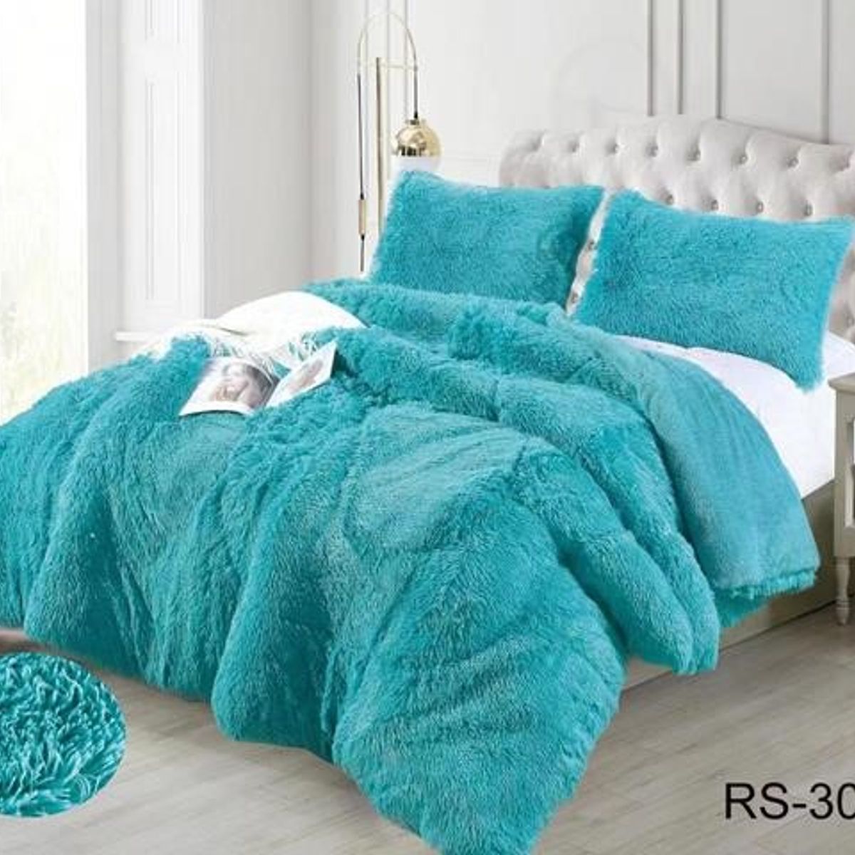 GENERICO - Cobertor de Invierno chiporro Peludo 1,5 plaza Calipso