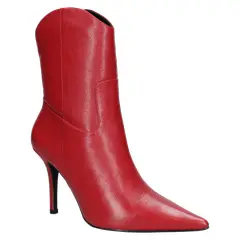 MINGO - Botín Casual Mujer Rojo
