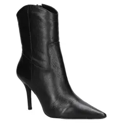 MINGO - Botín Casual Mujer Negro