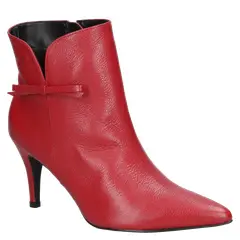 MINGO - Botín Casual Mujer Rojo
